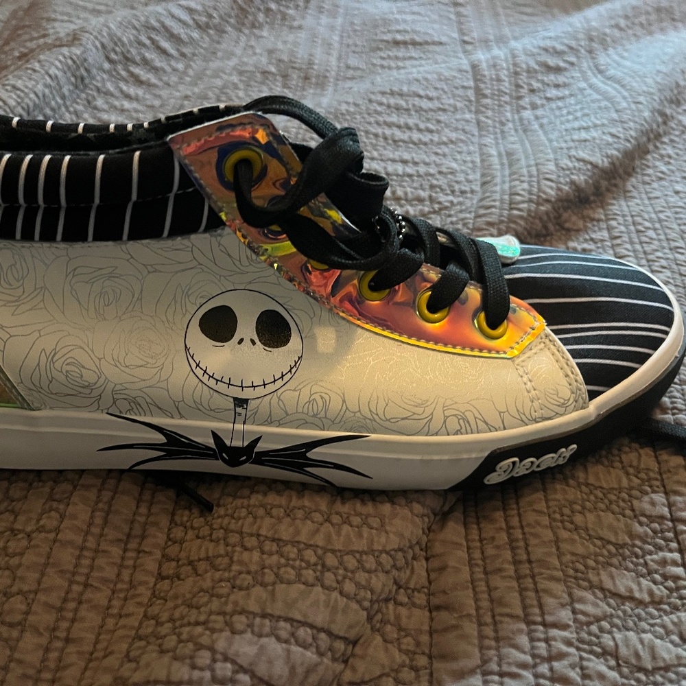 Disney Nightmare Before Christmas High Top Shoes